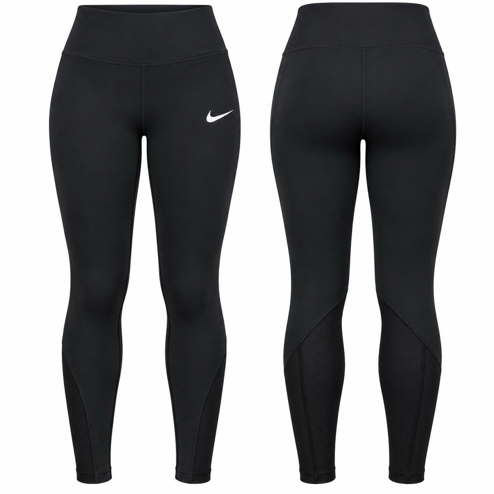 Nike Team One 7/8 Tight Women’s Small Black Dri-FIT Leggings CW7283-010